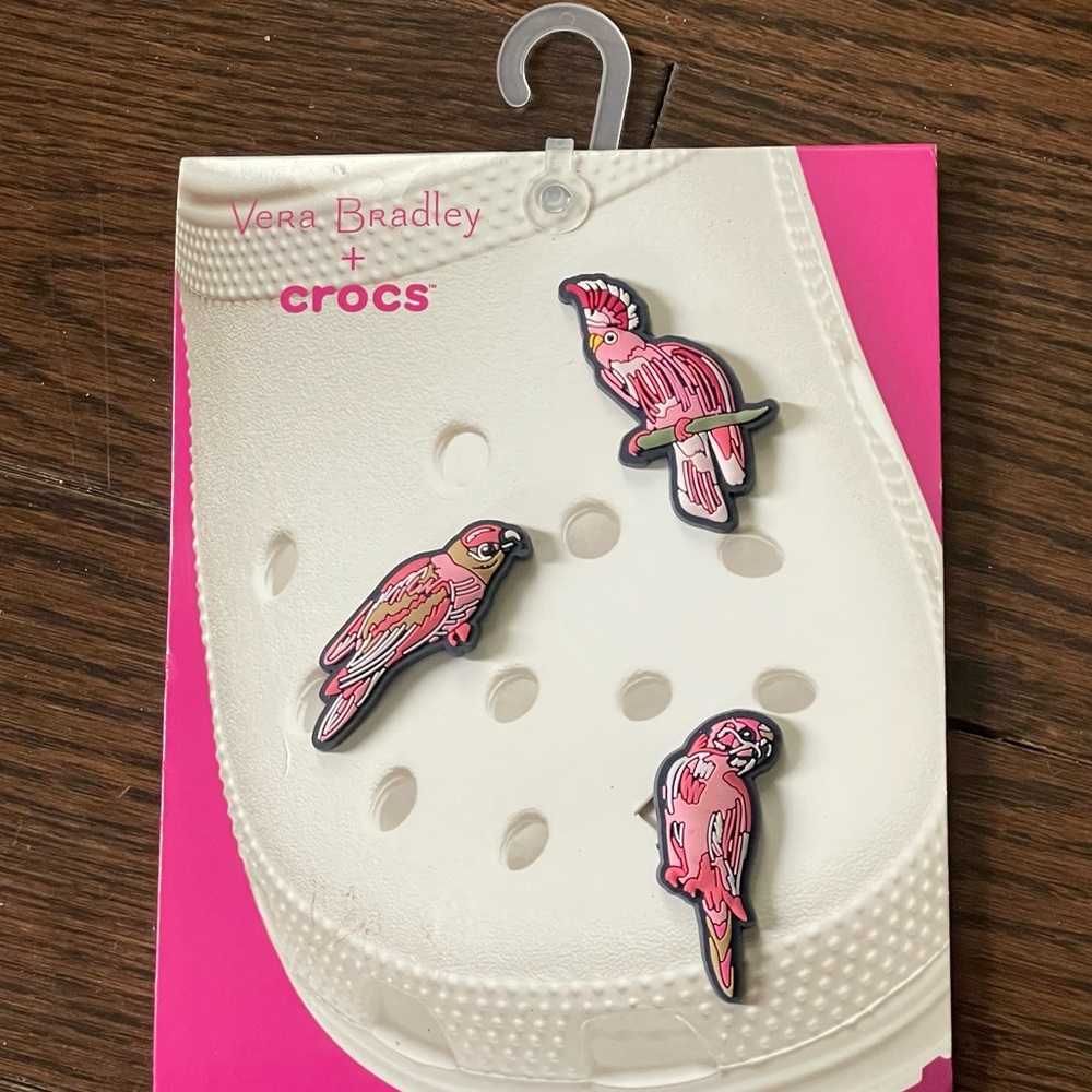 Crocs + Vera Bradley Bird Jibbitz